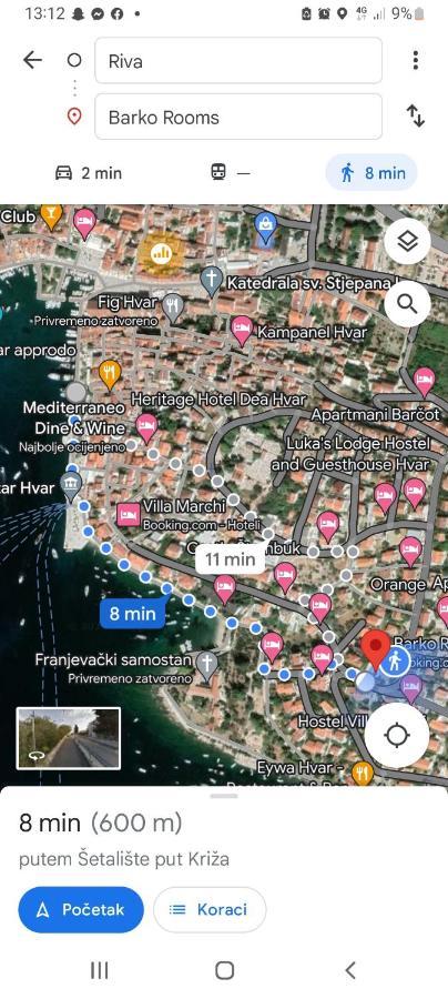 Barko Apartment And Rooms Hvar Town Kültér fotó